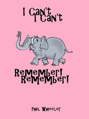 cover image of I Can't Remember